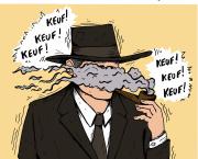 Police et floutage
