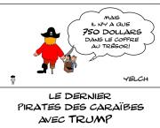 Trump dans le dernier PIRATES DES CARAÏBES