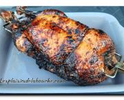 Canard laqué à la broche