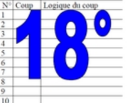 18° diagosudoku, avec les solutions du dix-septième
