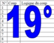 19° diagosudoku, avec la solution du dix-huitième