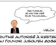 Poutine l'éternel président