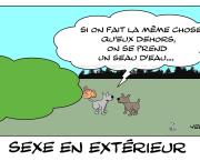 Sexe en extérieur
