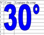 30° diagosudoku, avec la solution du vingt-neuvième