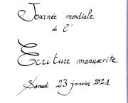 JOURNÉE MONDIALE DE L’ÉCRITURE MANUSCRITE :  l’occasion de redécouvrir le plaisir du crissement de la plume sur le papier