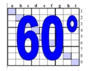 60° diagosudoku, avec la solution du douzième centrosudoku