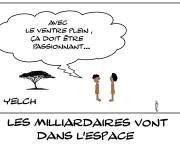 Milliardaires et ballades spatiales