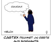 Castex fait un geste aux soignants
