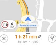 Route inconnue