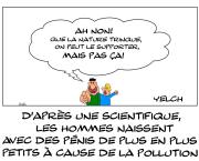 Pénis et pollution
