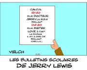 les bulletins scolaires de Jerry Lewis : calcul
