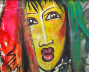 LA FILLE DERRIERE LE RIDEAU ROUGE