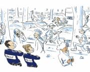 La police veille au respect des mesures sanitaires:Ville Vs Campagne