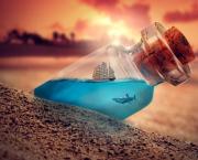Une bouteille à la mer