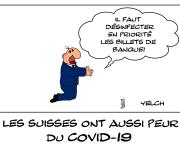 Les Suisses ont aussi peur du Covid-19