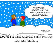 Nieve en espana