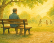 -20- Sur le banc du parc...