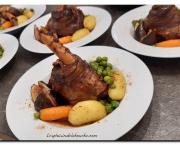 Souris d'agneau et ses petits légumes
