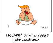tout bébé ,Trump faisait des colères épouvantables