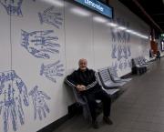 L'ART DANS LE METRO - Oeuvres de HAMSI