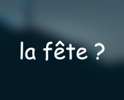 ça va être notre fête !