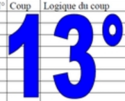 13° diagosudoku, avec la solution du douzième