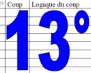 13° diagosudoku, avec la solution du douzième 