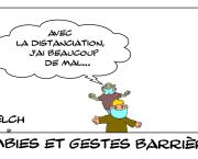 Zombies et gestes barrières