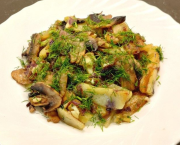 Pommes de terre sautées aux champignons