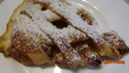 Feuilletés tressés aux pommes