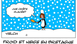 La Bretagne sous la neige