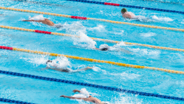 JO 2024, Jeux de Toulousains/Natation:  Assia Touati, nageuse aux Dauphins du TOEC