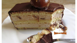 Bûche aux marrons glacés