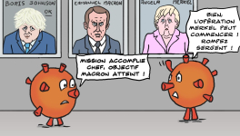 Covid-19 : Macron testé positif