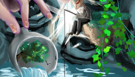 A piros ajtajú ház