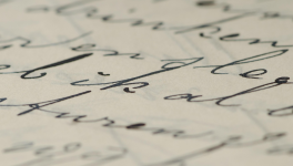 Lettre d'amour.