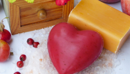 Cœurs de savons