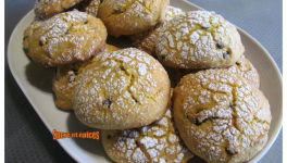 Biscuits moelleux à l'orange et aux pépites de chocolat