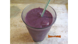 Milkshake aux mûres