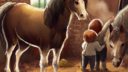 Le casque magique - 2 - Les écuries