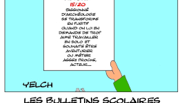 les bulletins scolaires d'Harrison Ford : histoire  