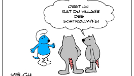 Schtroumpf ! Un Rat !