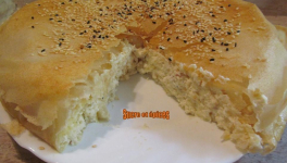 Tourte à la feta et à la ricotta comme une pastilla