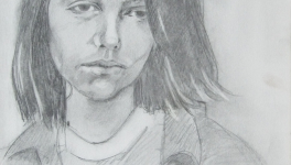 Carnets Dessins jeux de couleurs et d'ombres : 1993- Les adolescentes - Sandra