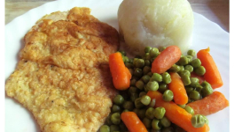 Escalopes de dinde panées - Batute moldaves