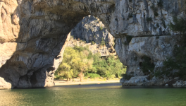 Plage du Pont d'Arc - 03/10/2018
