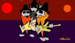 stars du rock des rats : Zz Top