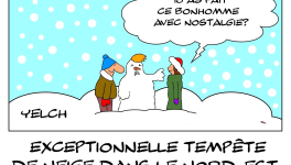 Tempête de neige à l'est des USA