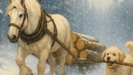 Le chien et le cheval