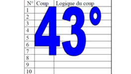 43° diagosudoku, avec la solution du quarante-deuxième